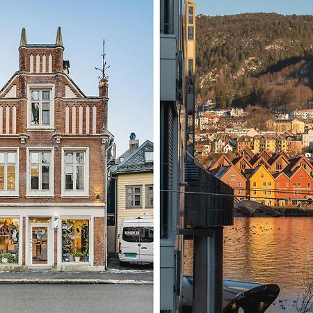 Ferienwohnung Live In Historic Building - View To Bryggen Bergen Exterior foto
