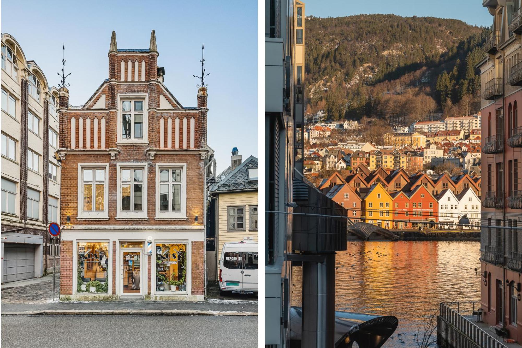 Ferienwohnung Live In Historic Building - View To Bryggen Bergen Exterior foto